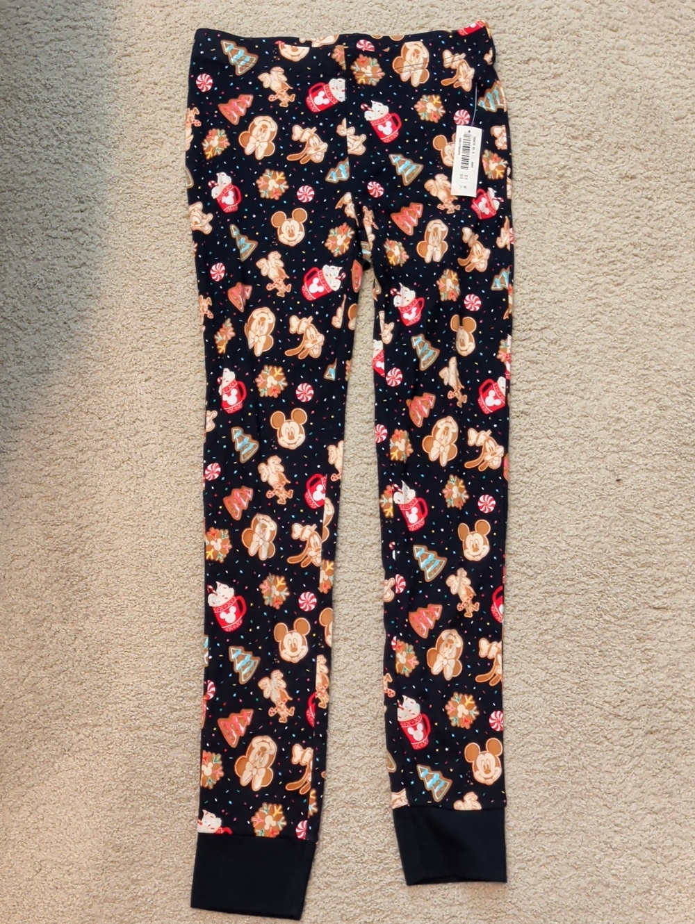 Old Navy Navy Holiday Character Print Leggings